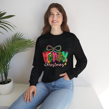 Girly Christmas Cozy Unisex , Christmas Sweatshirt, Holiday Gift, Cozy Winter Attire, Family Matching Outfits, Festive Apparel