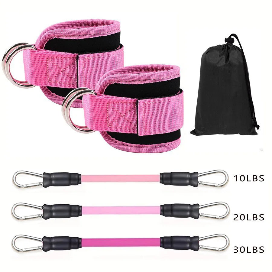 Aero Unisex Resistance Bands Set | Durable Elastic for Fitness 8