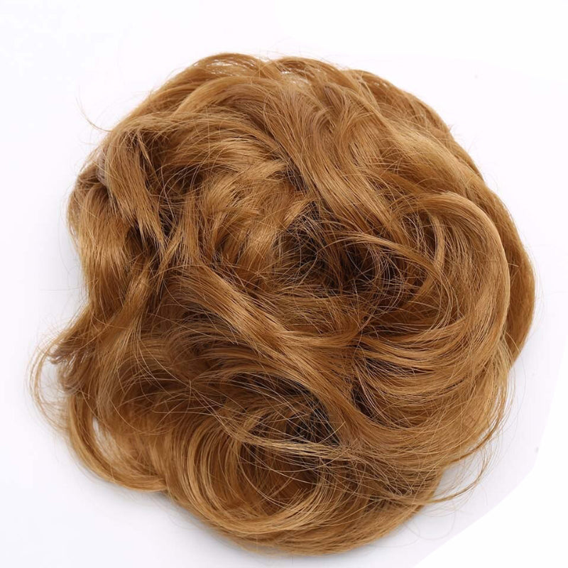 Cleo Women's Ponytail Extensions | Curly Messy Bun Style 61