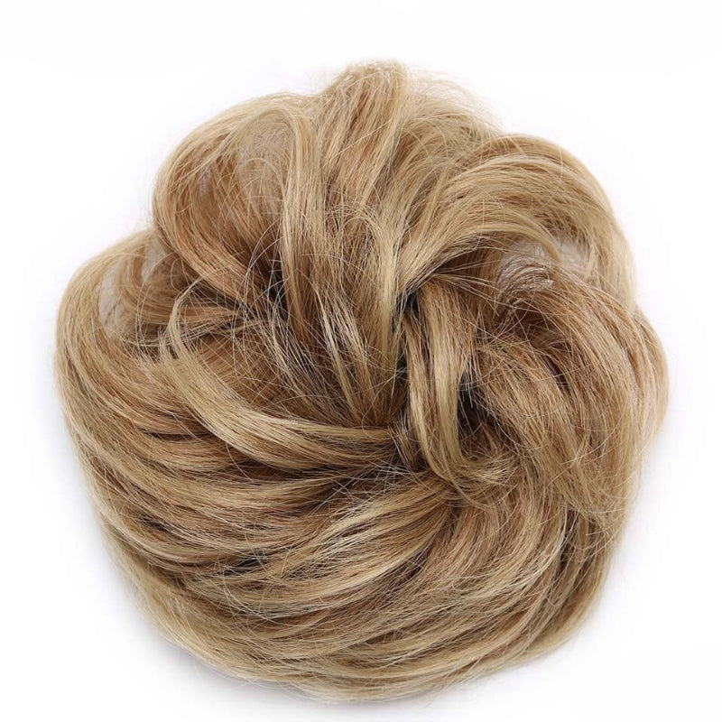 Cleo Women's Ponytail Extensions | Curly Messy Bun Style 62