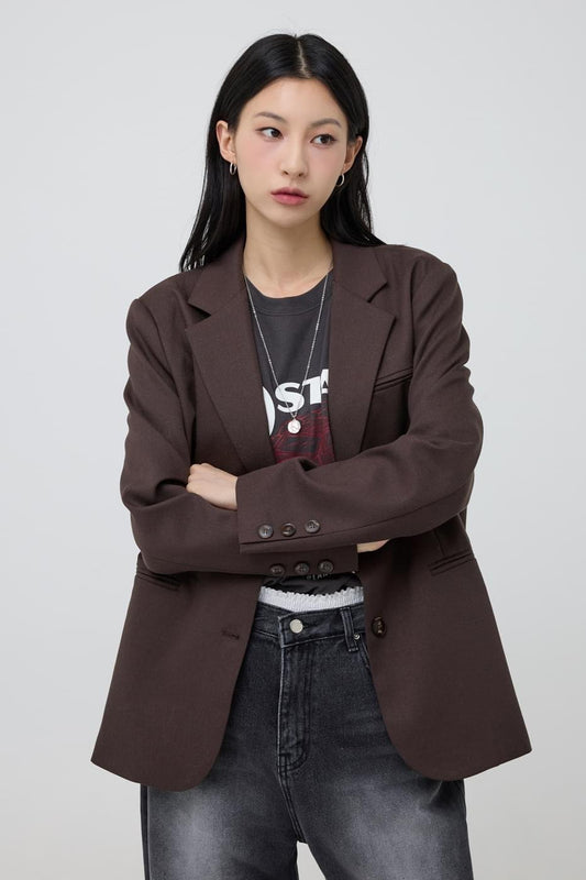 Daria Women's Tailored Blazer | High-Quality Fabric, Versatile Design 0