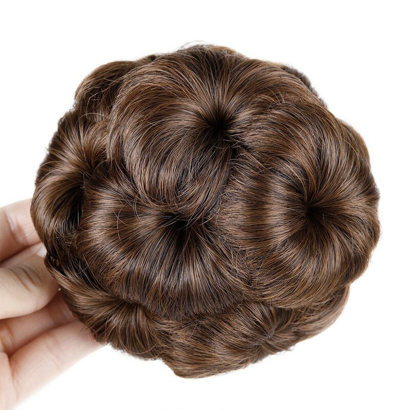 Fiona Women's Hair Bun Extensions | Synthetic Fiber 10
