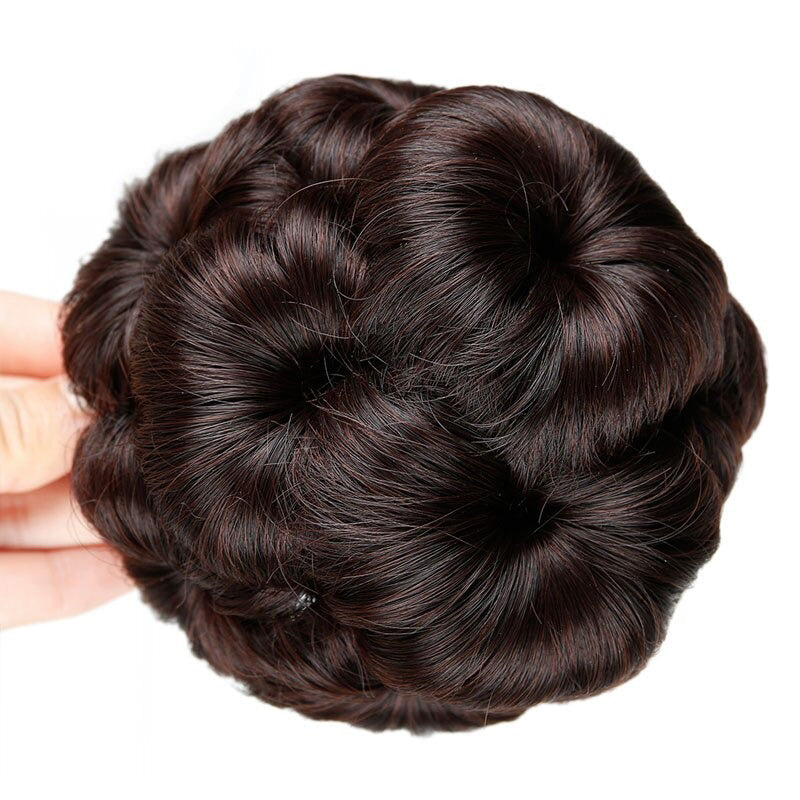 Fiona Women's Hair Bun Extensions | Synthetic Fiber 12