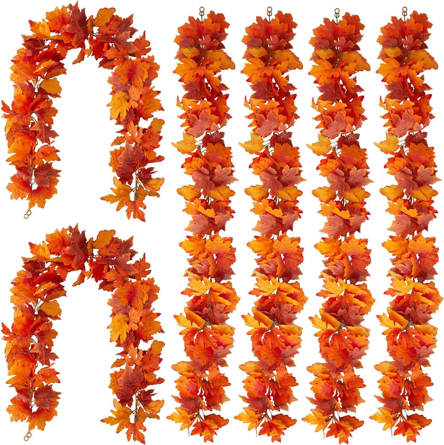 Haven Decorative Canes | High-Quality Silk Maple Leaves for Autumn Decor 13