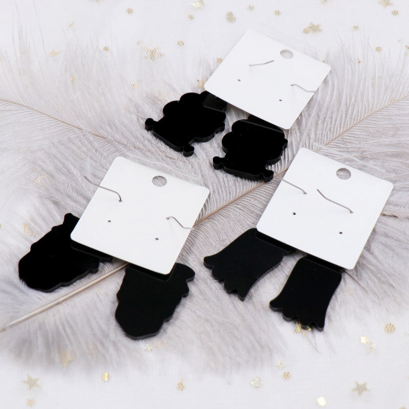 Holly Women's Dangle Earrings | Lightweight Acrylic and Stainless Steel 3