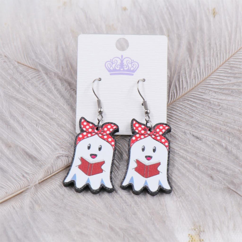 Holly Women's Dangle Earrings | Lightweight Acrylic and Stainless Steel 4