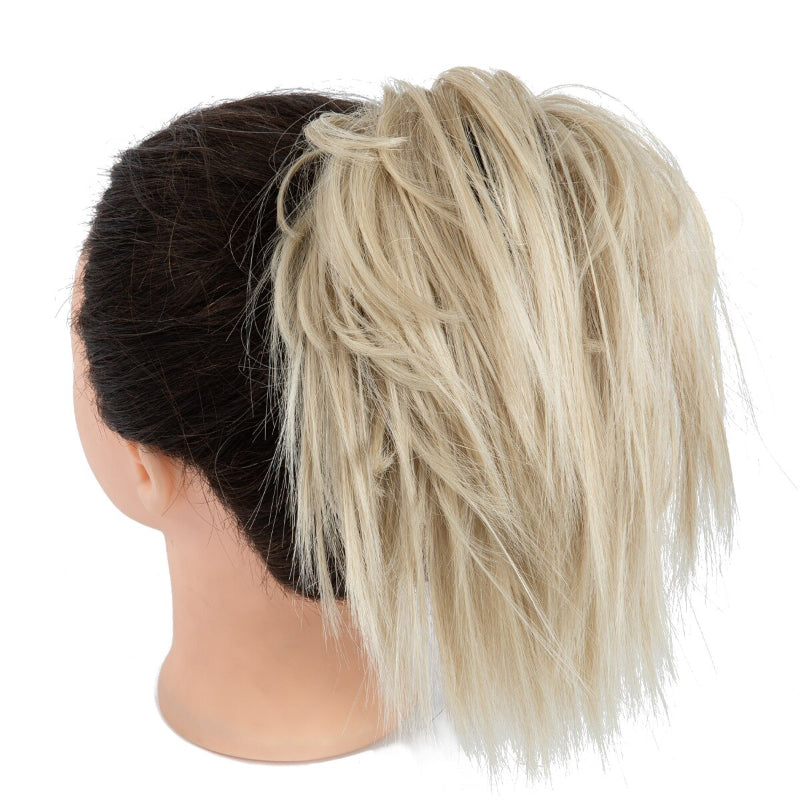 Misty Women's Hair Extensions | High-Temperature Fiber Bun 17