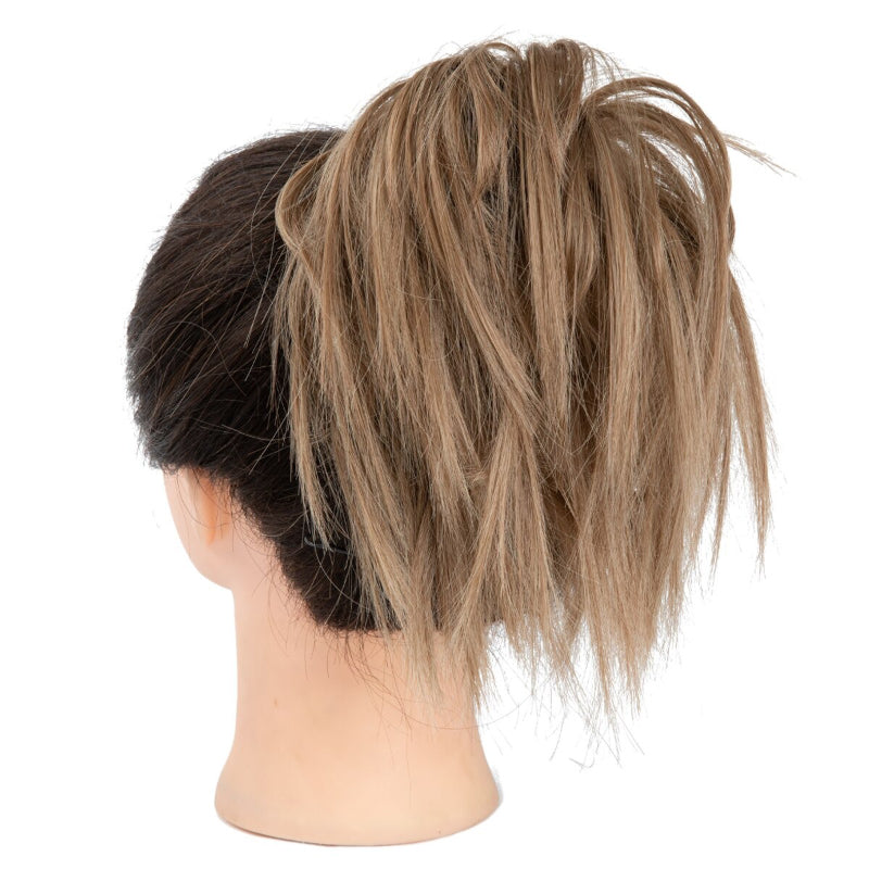 Misty Women's Hair Extensions | High-Temperature Fiber Bun 7