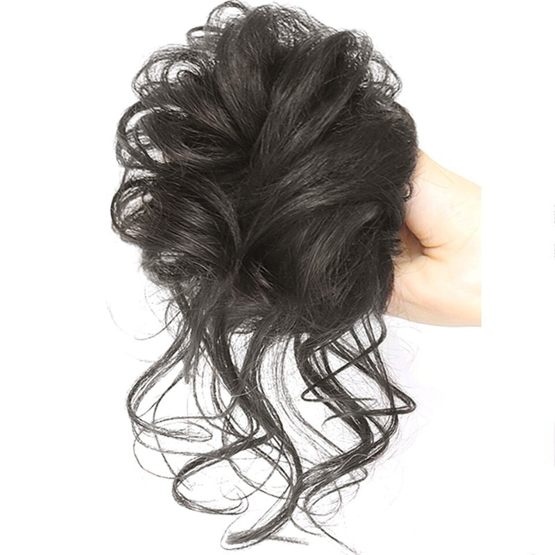 Misty Women's Hair Scrunchie | High-Temperature Fiber, Effortless Bun 27