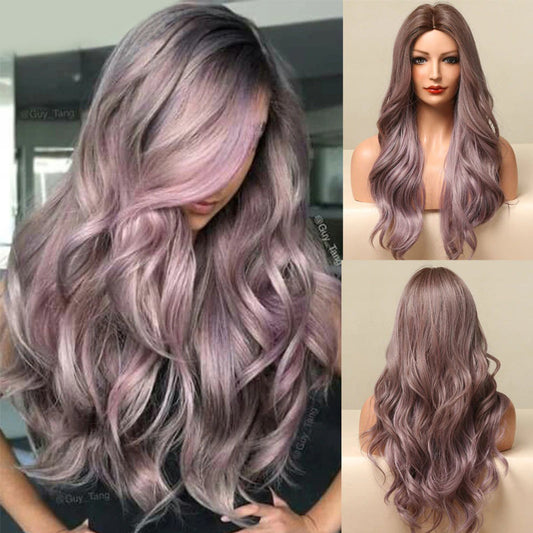 Poppy Women's Party Wig | Heat-Resistant Synthetic, Ombre Style 1