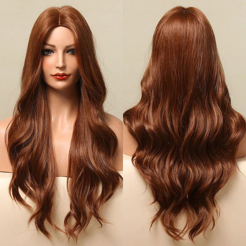 Poppy Women's Party Wig | Heat-Resistant Synthetic, Ombre Style 17