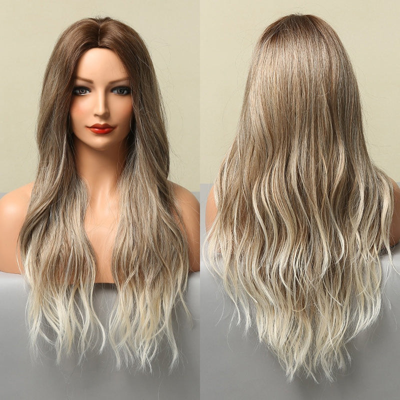 Poppy Women's Party Wig | Heat-Resistant Synthetic, Ombre Style 6