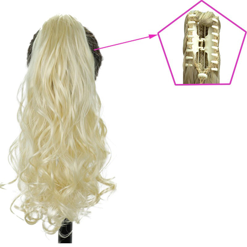 Rita Women's Claw Clip-in Ponytail Extension | High-Temperature Fiber, Versatile Style 17