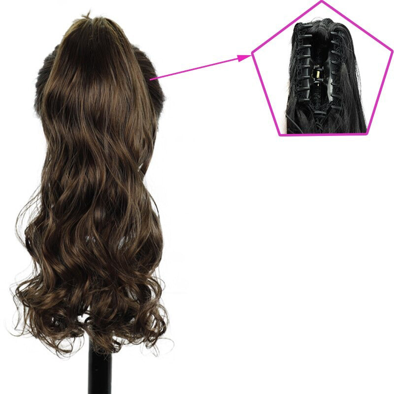 Rita Women's Claw Clip-in Ponytail Extension | High-Temperature Fiber, Versatile Style 25