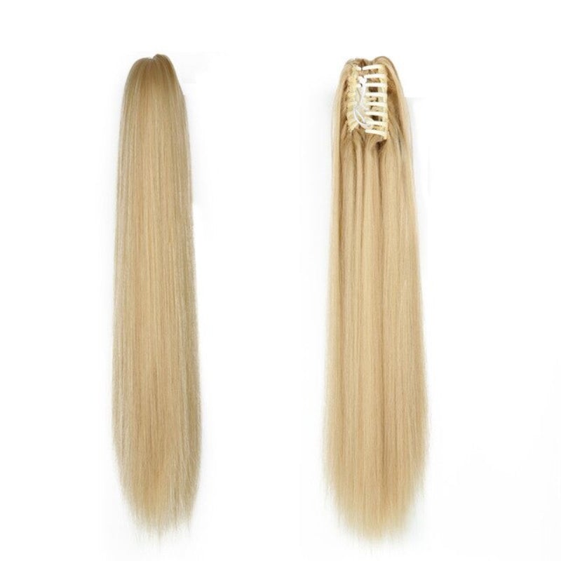 Rita Women's Claw Clip-in Ponytail Extension | High-Temperature Fiber, Versatile Style 30