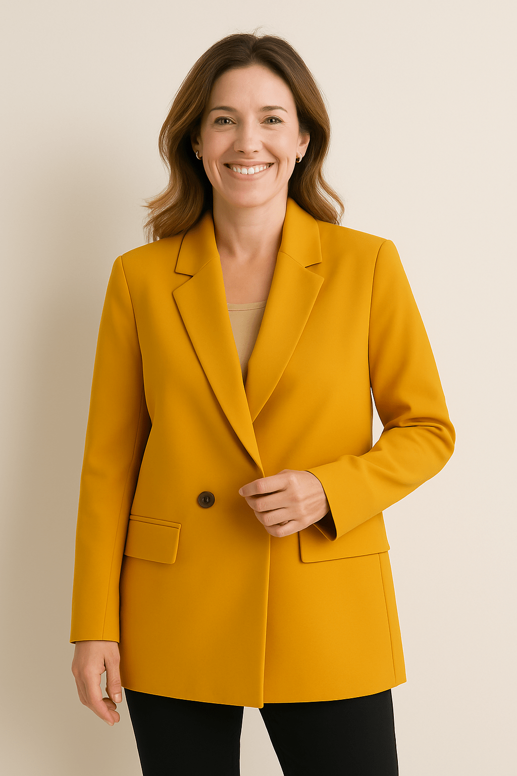 Sari Women's Blazer | Smooth Fabric, Bright Color 16