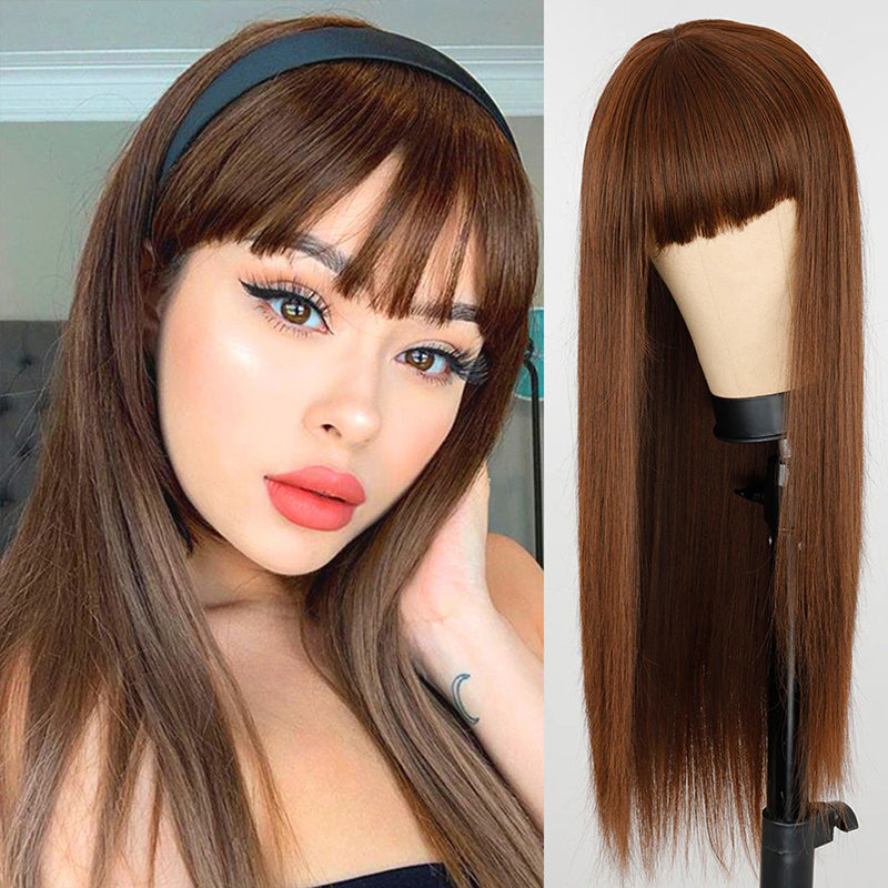 Tina Women's Wig Collection | Versatile Styles with Bangs 3