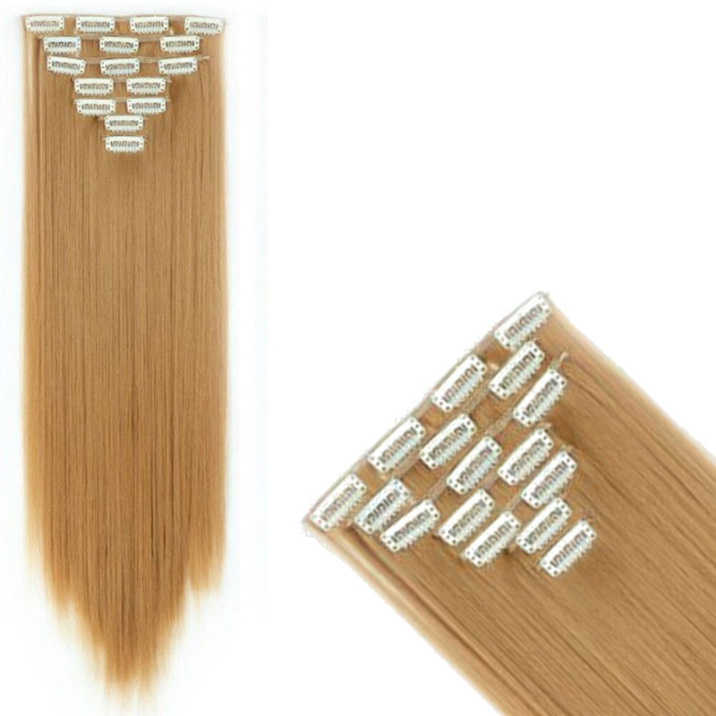 Ula Women's Clip-In Hair Extensions | Extra Long & Heat-Resistant 12