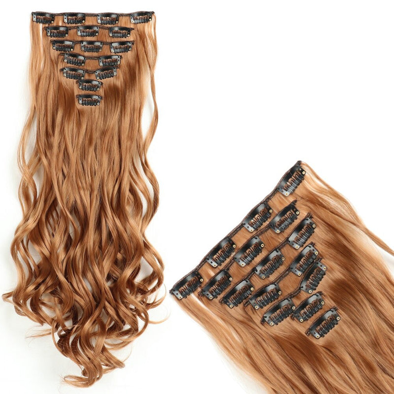 Ula Women's Clip-In Hair Extensions | Extra Long & Heat-Resistant 24