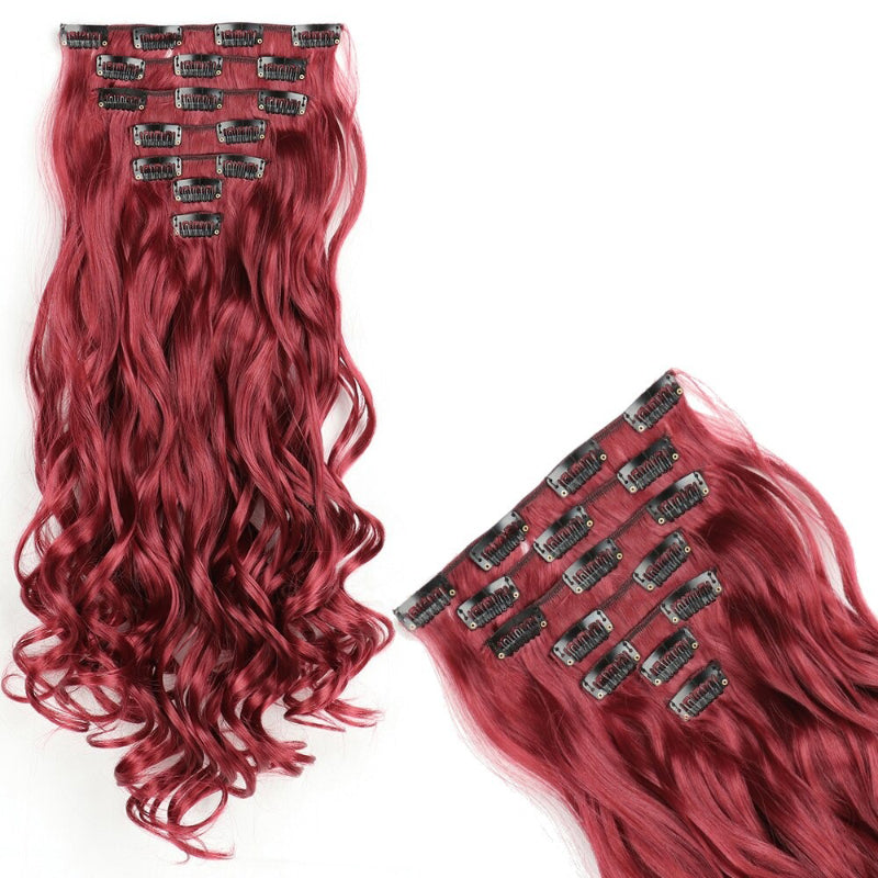 Ula Women's Clip-In Hair Extensions | Extra Long & Heat-Resistant 25
