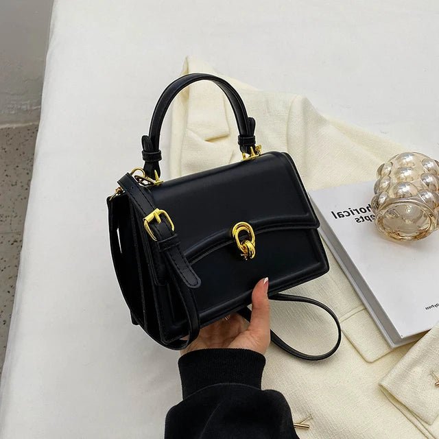 Vela Women's Black Shoulder Bag | High-Quality PU Leather, Spacious Design 6