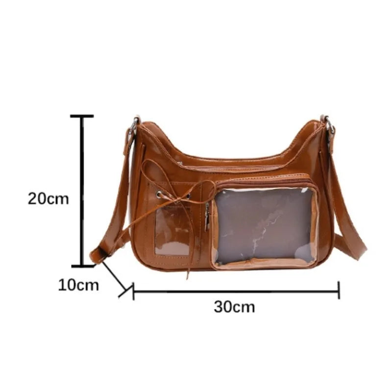 Yara Women's Crossbody Bag | Transparent PVC, Trendy Design 4