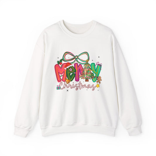 Girly Christmas Cozy Unisex , Christmas Sweatshirt, Holiday Gift, Cozy Winter Attire, Family Matching Outfits, Festive Apparel