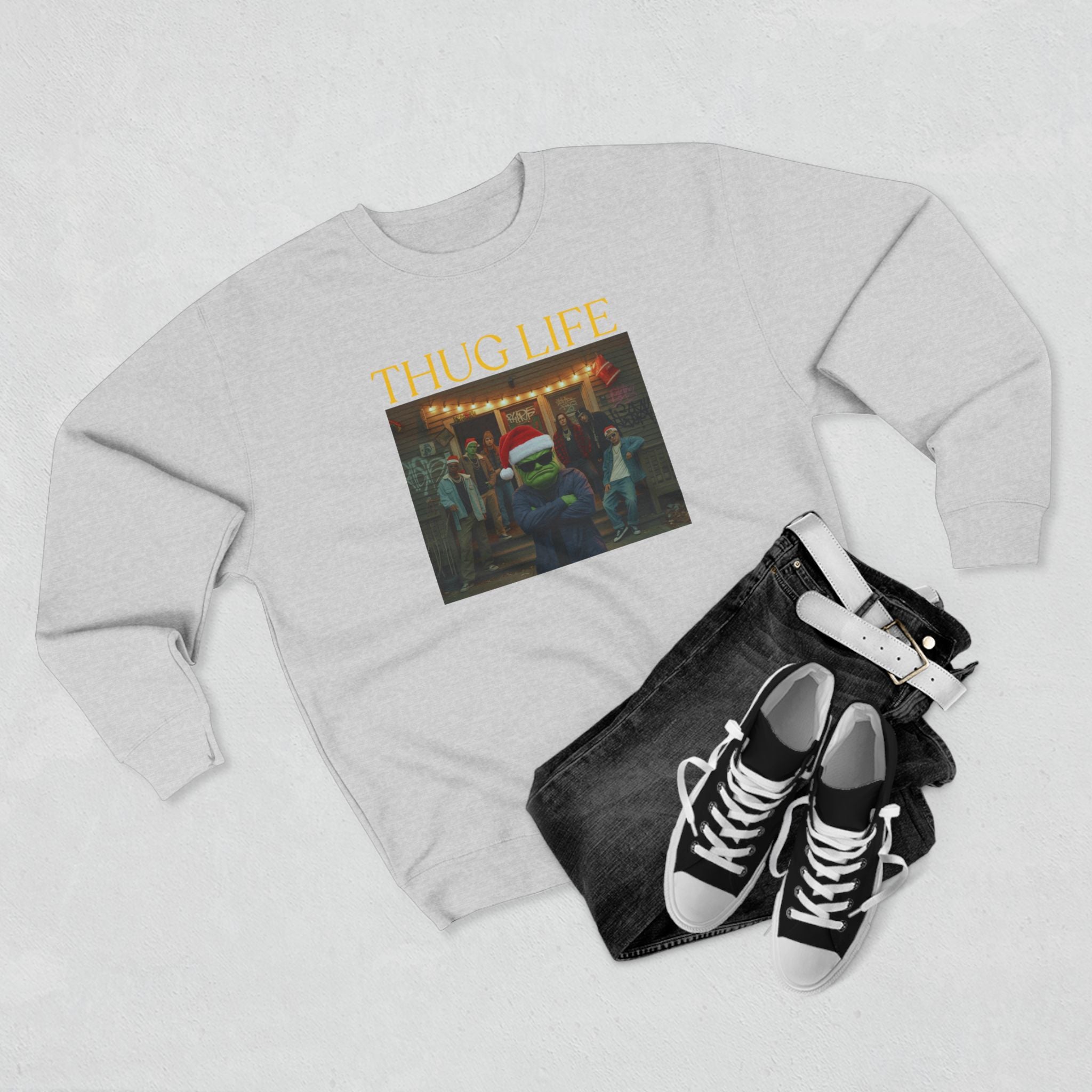 Thug Life Christmas Shirt Christmas Sweatshirt Christmas Shirt Christmas Friends Shirt Christmas Gifts for Women