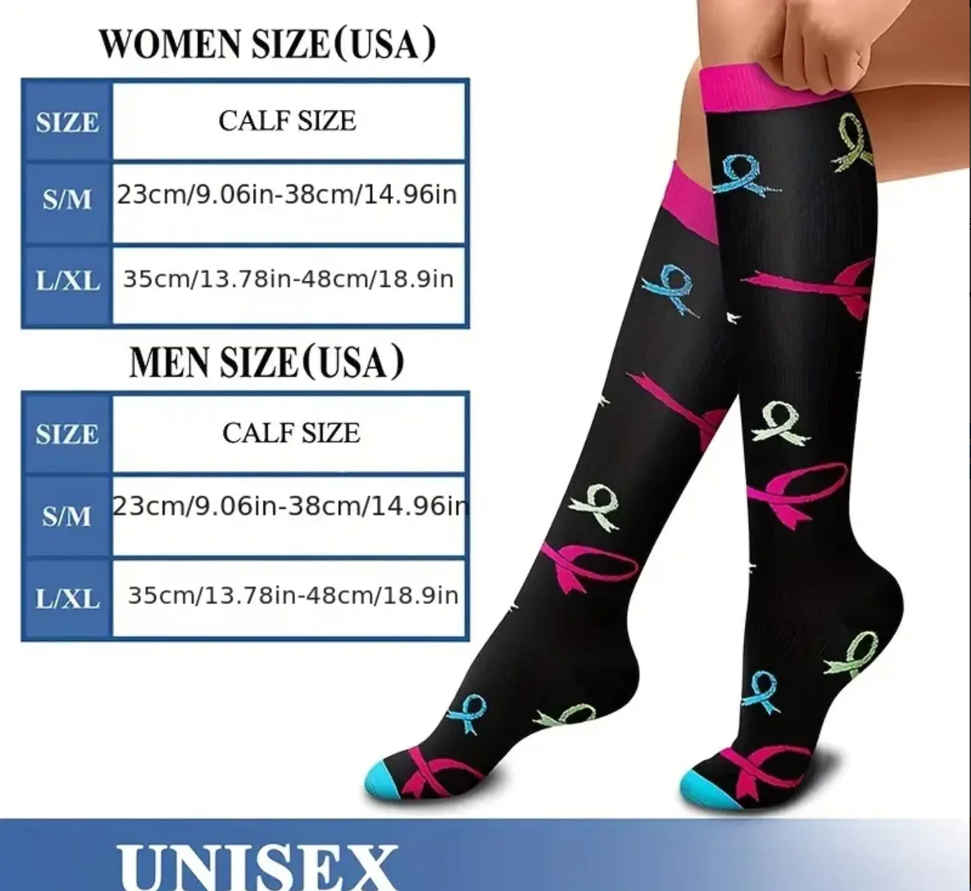 Aero Compression Socks for Men and Women | Enhanced Breathability, 6 Pairs 1