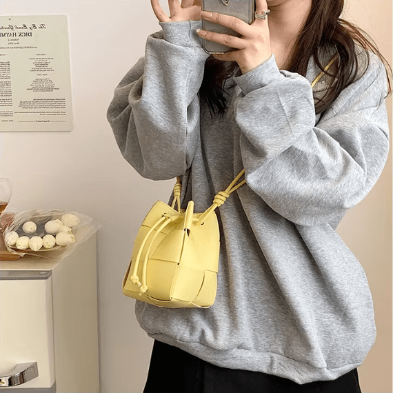 Aki Women's Crossbody Bag | Braided Design, Adjustable Straps 2