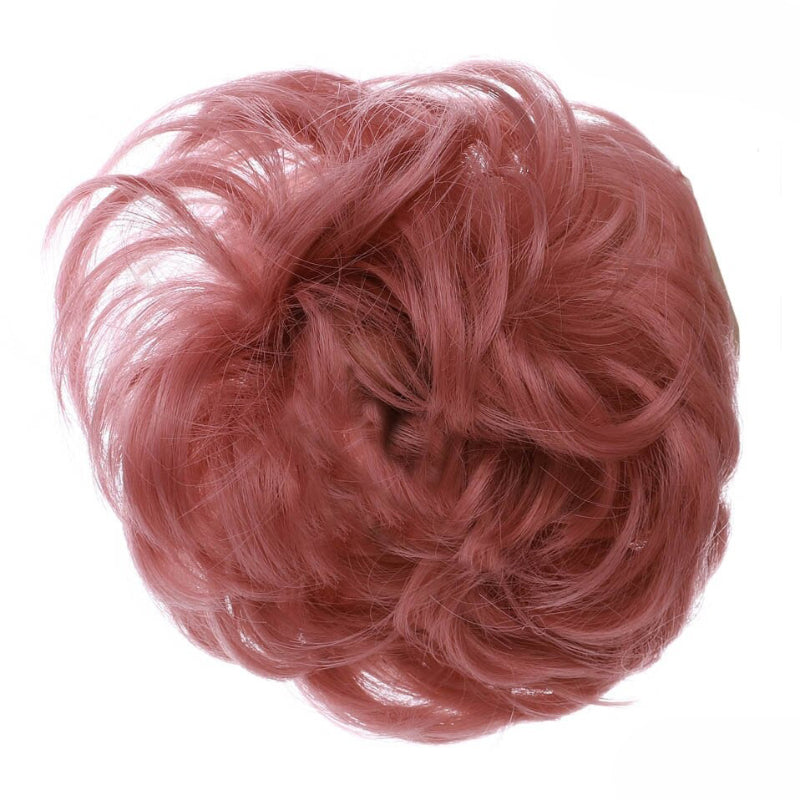 Cleo Women's Ponytail Extensions | Curly Messy Bun Style 66