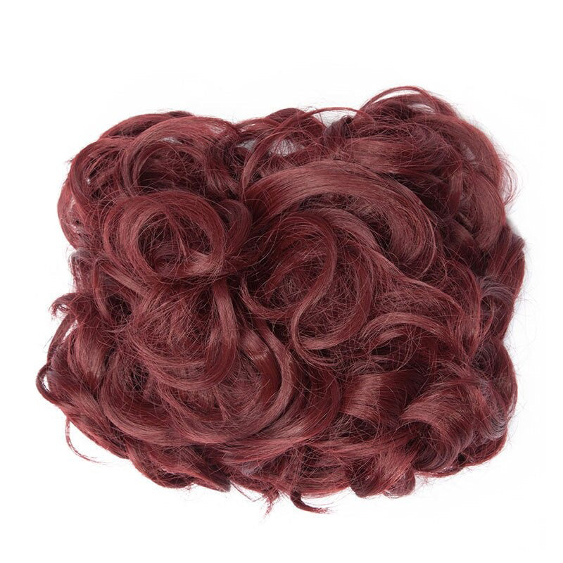 Evelyn Women's Hair Bun Extension | High-Temperature Fiber 7