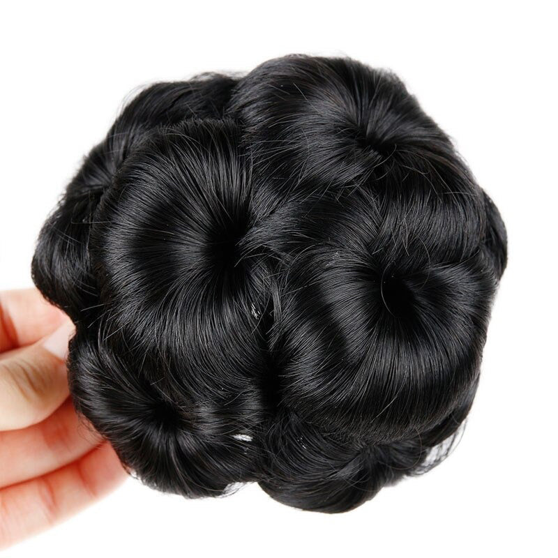 Fiona Women's Hair Bun Extensions | Synthetic Fiber 0