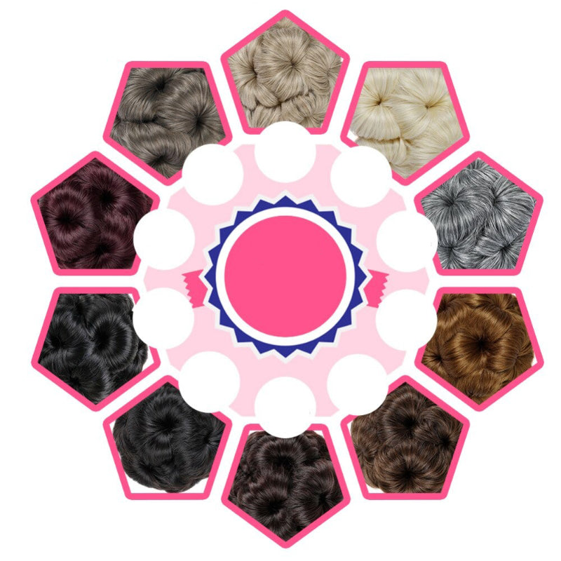 Fiona Women's Hair Bun Extensions | Synthetic Fiber 6