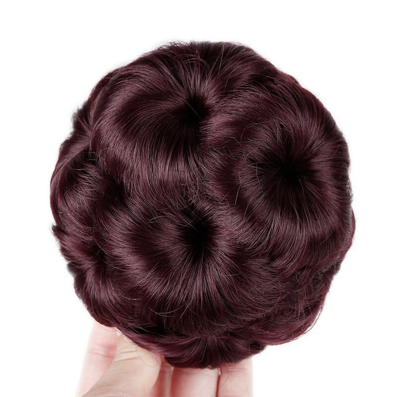 Fiona Women's Hair Bun Extensions | Synthetic Fiber 7