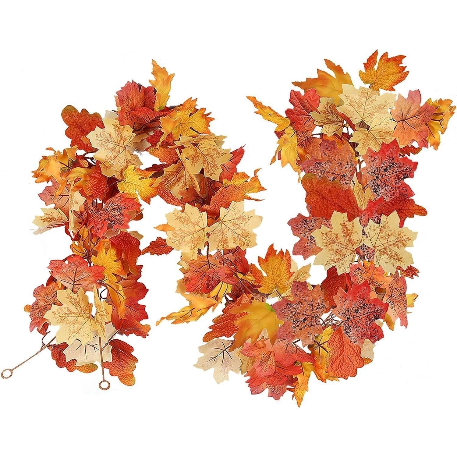 Haven Decorative Canes | High-Quality Silk Maple Leaves for Autumn Decor 9