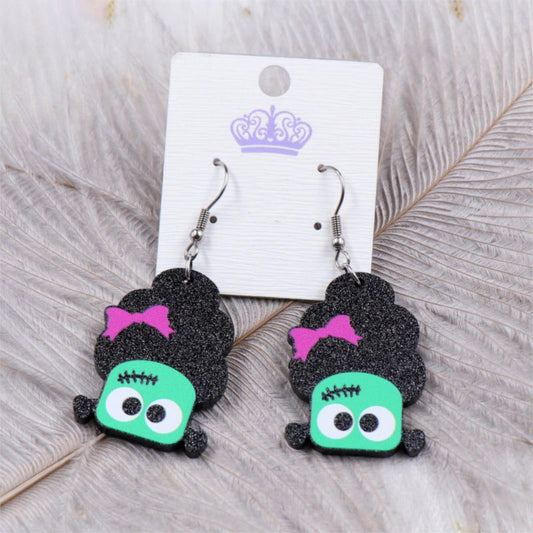 Holly Women's Dangle Earrings | Lightweight Acrylic and Stainless Steel 0