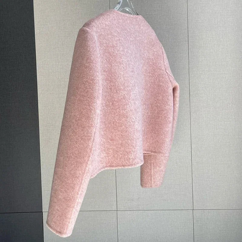 Joleena Women's Black Blazer | Structured Design, Elegant Fit 7