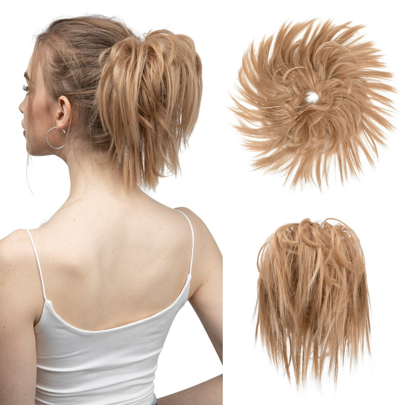 Misty Women's Hair Extensions | High-Temperature Fiber Bun 15