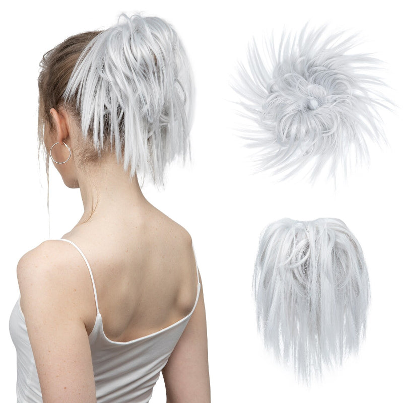 Misty Women's Hair Extensions | High-Temperature Fiber Bun 16