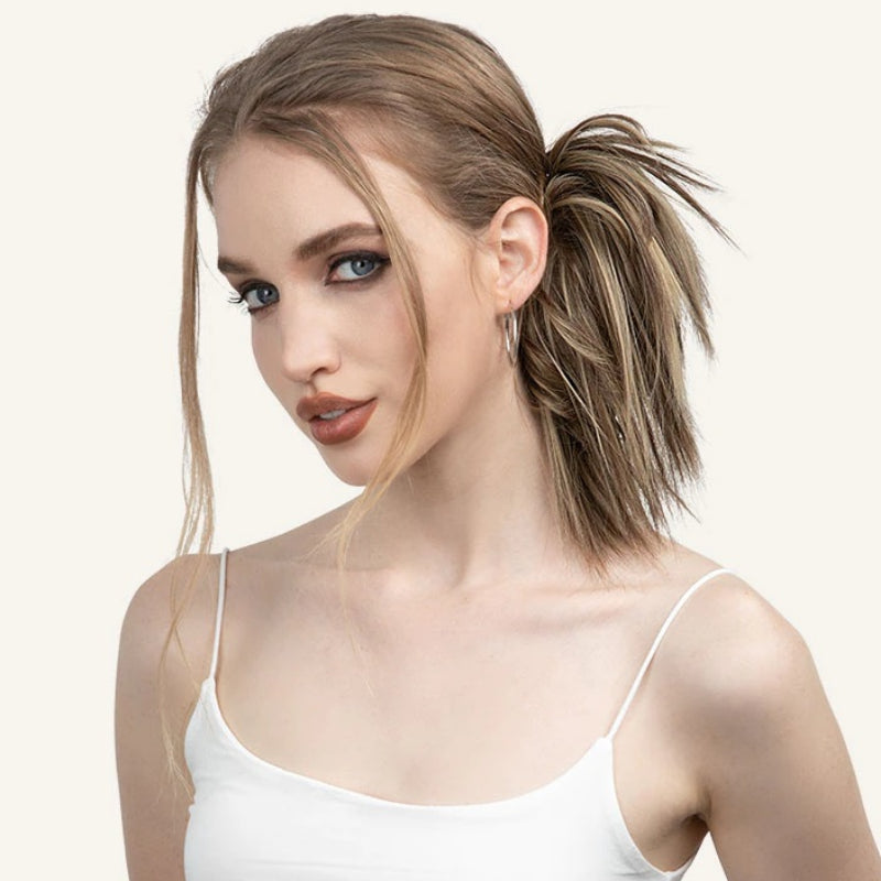 Misty Women's Hair Extensions | High-Temperature Fiber Bun 3