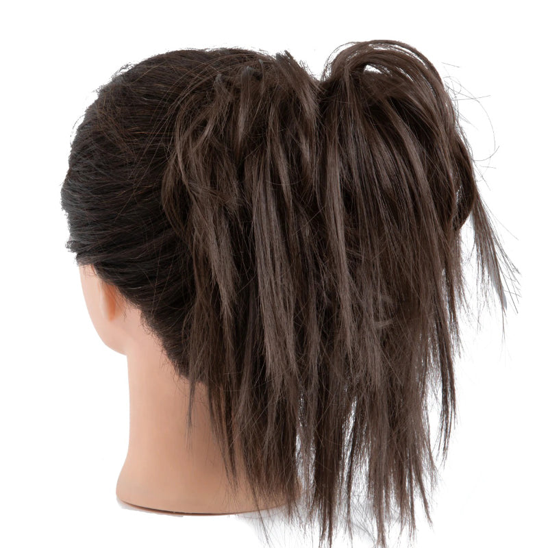 Misty Women's Hair Extensions | High-Temperature Fiber Bun 9