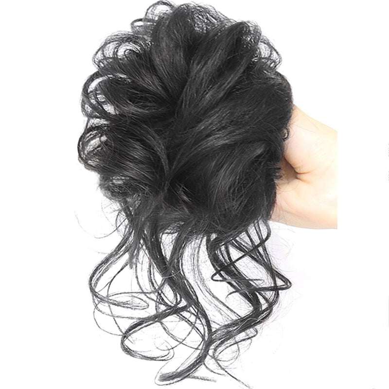 Misty Women's Hair Scrunchie | High-Temperature Fiber, Effortless Bun 8