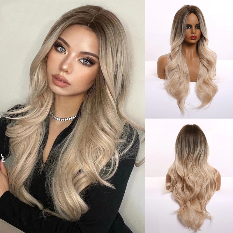 Poppy Women's Party Wig | Heat-Resistant Synthetic, Ombre Style 14