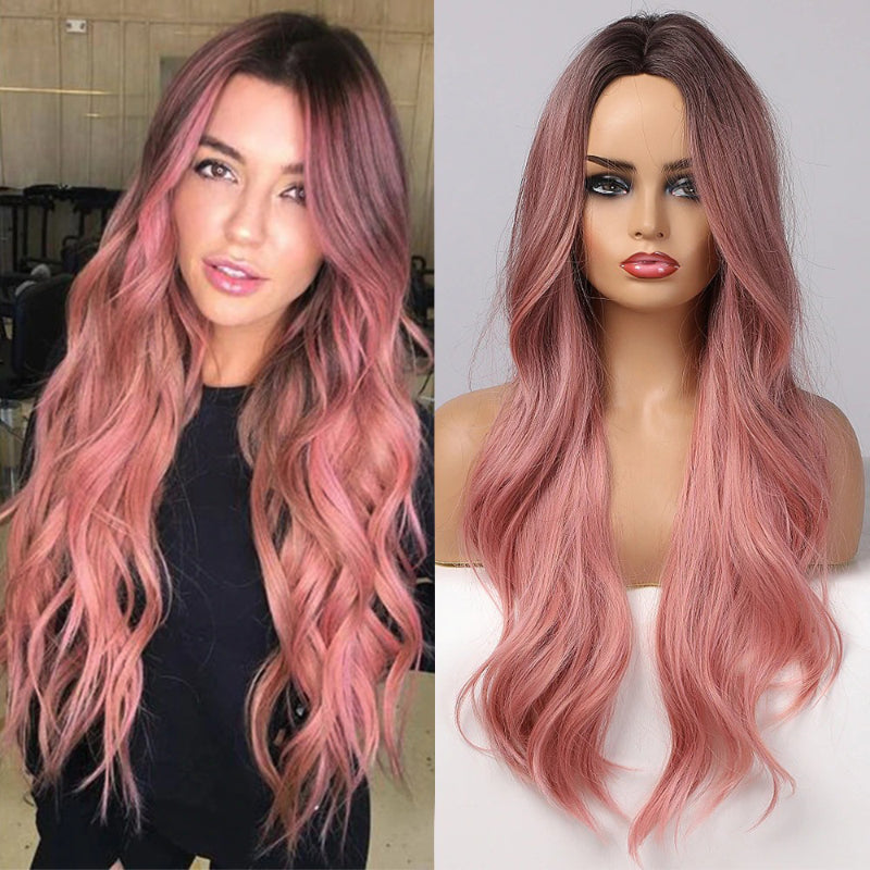 Poppy Women's Party Wig | Heat-Resistant Synthetic, Ombre Style 28