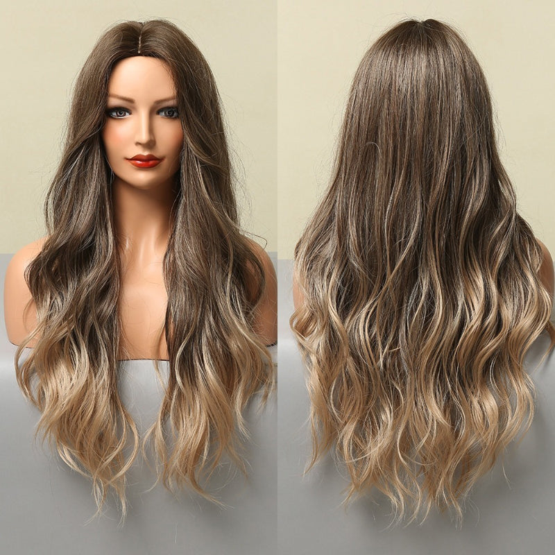 Poppy Women's Party Wig | Heat-Resistant Synthetic, Ombre Style 9