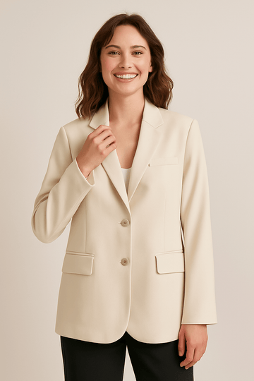 Remy Women's Black Blazer | Structured Fabric, Tailored Fit 0