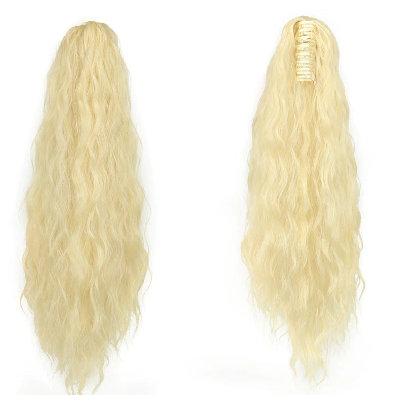 Rita Women's Claw Clip-in Ponytail Extension | High-Temperature Fiber, Versatile Style 12