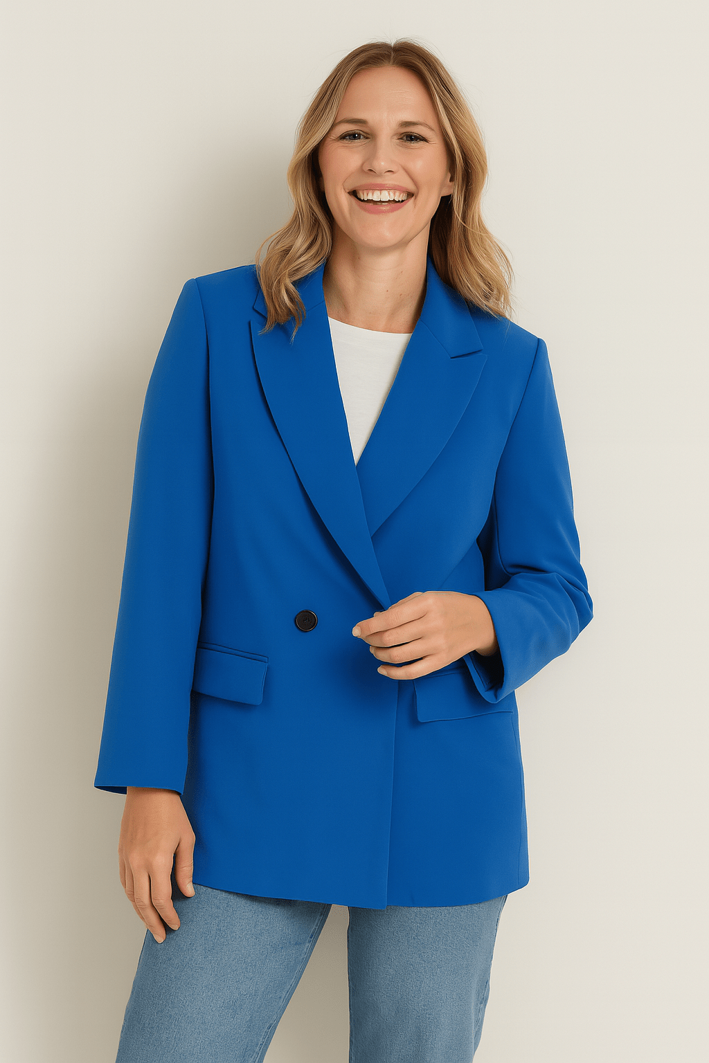 Sari Women's Blazer | Smooth Fabric, Bright Color 10