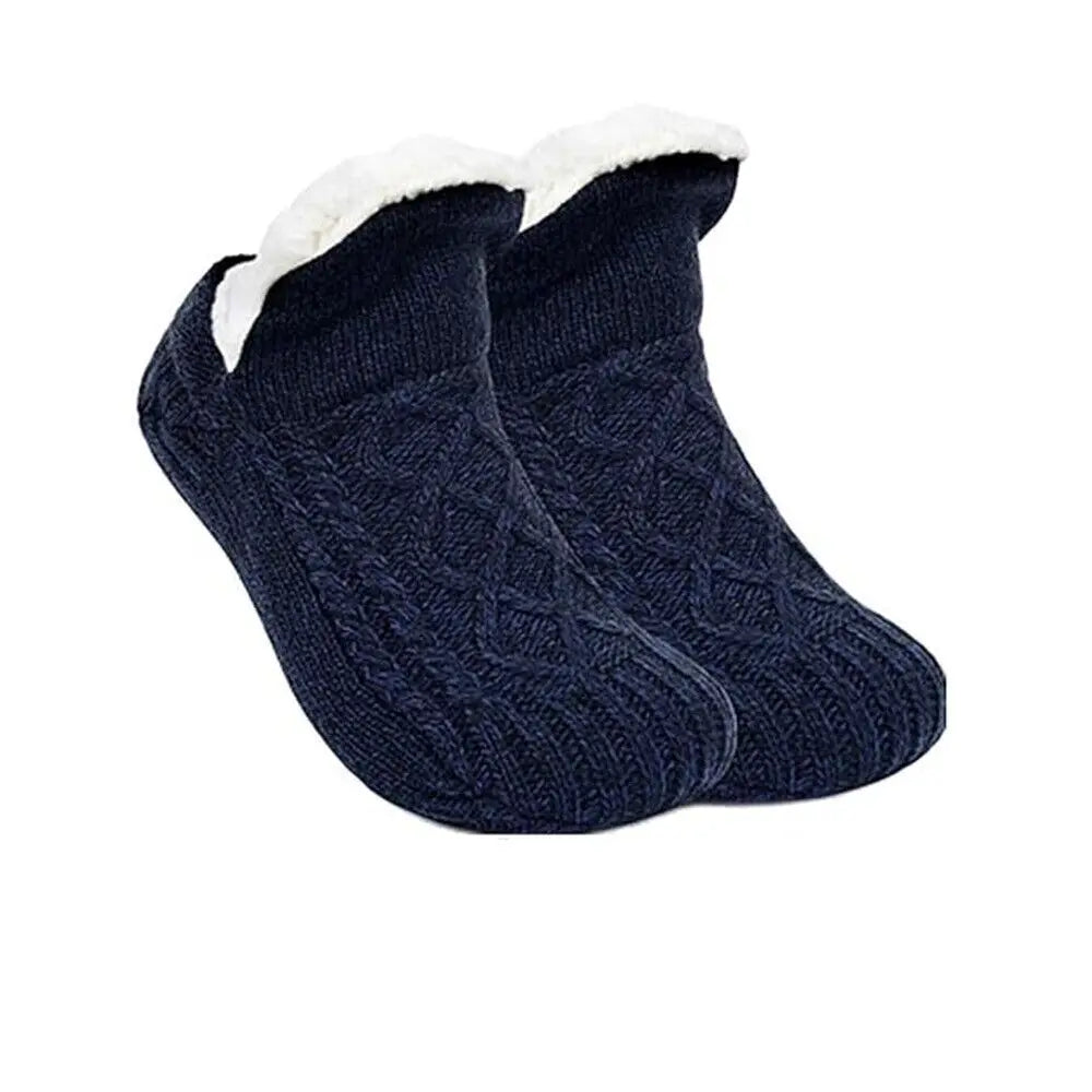 Sunny Unisex Warm Socks | Soft Coral Fleece, Non-Slip 12
